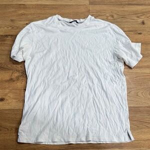 Saks 5th Classic White Men's Shirt